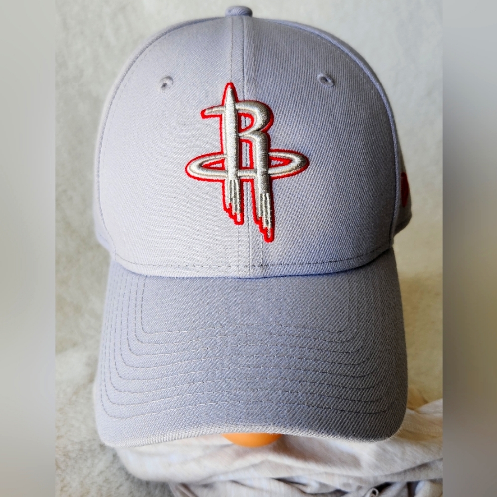 Rockets cap gray NBA New Era hat